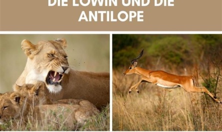 Die Löwin und die Antilope